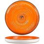 Тарелка с бортом Texture Orange Circular 28 см, h 3,1 см, P.L. Proff Cuisine 70001277 - фото 22896859