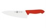 Нож поварской 200/330 мм. Шеф с волн. кромкой, красный антибактер. ручка HoReCa Icel /1/6/ 56120