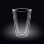 Стакан 400 мл. d=90 мм. h=140 мм. с двойными стенками Термостекло Wilmax /1/48/ 67286