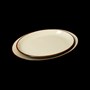 БЛЮДО овальное 12" 310х215х35мм, слоновая кость+ зеленый "China Town" фк8500