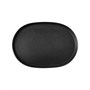БЛЮДО овальное с бортами 10,5" 270х190х26мм, черный "Corone Bushido" фк6501