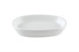 Блюдо овальное 100*65 мм. Белый, форма Хюгге Bonna /1/12/5856/ 68297