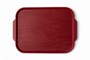Поднос 45*34,5 см. темно-красный поверхность классик (416) MGprof /1/10/ 13722