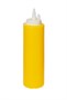 Диспенсер для соуса желтый (соусник) 375 мл - фото 30025