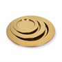 БЛЮДО круглое 12'' 300мм, нерж/золото[RGS-PJ102-D] кт2881