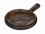 Доска для подачи «Сковородочка» 190х140 мм, дуб 9412