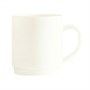 Кружка 290 мл. белая d=80 мм. h=90 мм. штабелир. Ресторан /6/36/1080/ 05355 - фото 30387725
