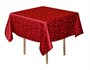 Скатерть 145х145 см «Журавинка» бордо (вензель) шт033