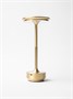 Лампа настольная d=13 см. h=27,5 см. 3 цвета, сенсорная регулировка яркости, алюм., золотая LED HIGH-TECH MGline /1/20/ 75047