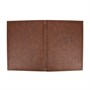 Папка для меню с прошивкой светло-коричневая пмпи113