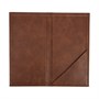 Папка счет с прошивкой светло-коричневая пмпи213