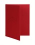 Папка для меню 250х320 мм Soft-touch, цвет: красный пмпи111