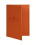 Папка для меню 250х320 мм Soft-touch, цвет оранжевый пмпи110