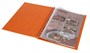 Папка для меню 250х320 мм Soft-touch, цвет оранжевый пмпи110
