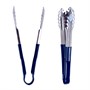 Щипцы универсальные 30 см. нерж. синяя ручка MGsteel /1/120/ 45958