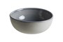 Салатник d=160 мм. 650 мл. h=62 мм. Серый, форма Граунд Bonna /1/6/504 70282 - фото 35765014