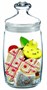 Банка для сыпучих прод. 1100 мл. со стекл. крышкой Чешни /1/6/264/ 35039