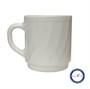 Кружка 300 мл. белая d=80, h=90 мм. штабелир. Трианон (P9508) (Q6661) /6/36/1080/ АКЦИЯ 61685
