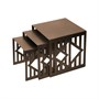 Подставка-куб Квадрат 150х150х150 мм бронза Luxstahl мки343/2