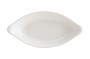 Блюдо для запекания и подачи 220*110 мм. овальное с ушками Белый, форма Оптива Bonna /1/12/1152/ 63124