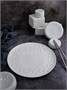 Тарелка мелкая d 25,9 см h 2,3 см, костяной фарфор, Origami CDF OR02 - фото 40099053