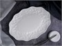 Блюдо овальное 31x22,5 см h 2,5 см, костяной фарфор, Origami CDF OR07