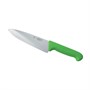 Шеф-нож PRO-Line 25 см, зеленая пластиковая ручка, P.L. Proff Cuisine 73024527 - фото 40228081