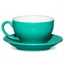 Чашка с блюдцем Barista (Бариста) 300 мл, бирюзовый цвет, P.L. Proff Cuisine 81223792 - фото 40230848