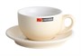 Чашка с блюдцем Barista (Бариста) 280 мл, бежевая, P.L. Proff Cuisine 81223988 - фото 40231715