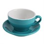 Чашка с блюдцем  Barista (Бариста) 200 мл,  бирюзовый цвет,P.L. Proff Cuisine 81220296 - фото 40234111