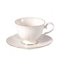 Кофейная пара 100 мл, фарфор, "Aristocrat-Gold". Noble 81224334 - фото 40243648
