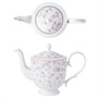 Чайник 900 мл,фарфор "NOBLE" серия "Retro Ritz-La Vie En Rose" 81229644 - фото 40256472