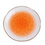 Тарелка круглая d=21 см,фарфор,оранжевый цвет "The Sun" P.L. 81229823 - фото 40256948