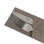 КУВЕРТ РОГОЖКА ЛИНО на 2 столовых прибора правый серый (цвет 45) 5 шт./в уп. кув2070