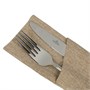КУВЕРТ РОГОЖКА БЕЖЕВЫЙ на 2 столовых прибора правый (цвет 1) 5 шт./в уп. кув2307