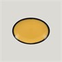 Блюдо овальное RAK Porcelain LEA Yellow 26 см (желтый цвет) 81223406 - фото 40265316