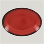 Блюдо овальное RAK Porcelain LEA Red 32 см (красный цвет) 81223511 - фото 40369309