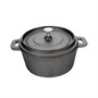Кастрюля с крышкой порционная 500 мл, 12,5*6 см, чугун, P.L. Proff Cuisine 713204 - фото 40370055