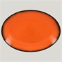 Блюдо овальное RAK Porcelain LEA Orange 32 см (оранжевый цвет) 81223532 - фото 40391653