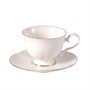 Чайная пара 250 мл, фарфор, "Aristocrat-Gold". Noble 81229575 - фото 40429425