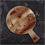 Блюдо круглое с ручкой «Corone Rustico» 290 мм под дерево фк1230