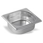 Гастроемкость 1/6*100 мм (176*162*100 мм) 1,6 л, металл, P.L. Proff Cuisine 91001053 - фото 40842957