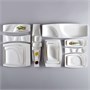 Тарелка RAK Porcelain Mazza прямоугольная, 3 секции, 26*7,5 см 81220691 - фото 40935214