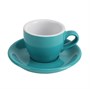 Чашка с блюдцем Barista (Бариста) 80 мл, бирюзовый цвет, P.L. Proff Cuisine 81220293 - фото 40944543