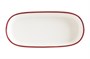Блюдо овальное 140*65 мм. Линеа Бургундия, форма Хюгге Bonna /1/12/5856/ 78051