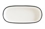 Блюдо овальное 180*90 мм. Линеа Черный, форма Хюгге Bonna /1/12/ 77990