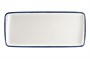 Блюдо прямоуг. 340*160 мм. Линеа Синий, форма Мув Bonna /1/12/696/ 78032