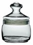 Банка для сыпучих прод.  420 мл. со стекл. крышкой Чешни /1/12/432/ 40128