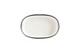 Блюдо овальное 100*65 мм. Линеа Черный, форма Хюгге Bonna /1/12/5856/ 77986