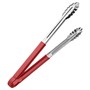 Щипцы универсальные 40 см. нерж. красная ручка MGsteel /1/120/ 69856